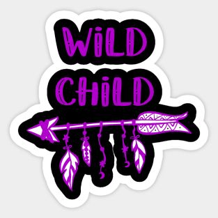 Wild Child Sticker